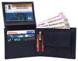 WildHorn® RFID Protected Custom Engraved Personalized High Quality Mens Leather Wallet for Gifting - WILDHORN