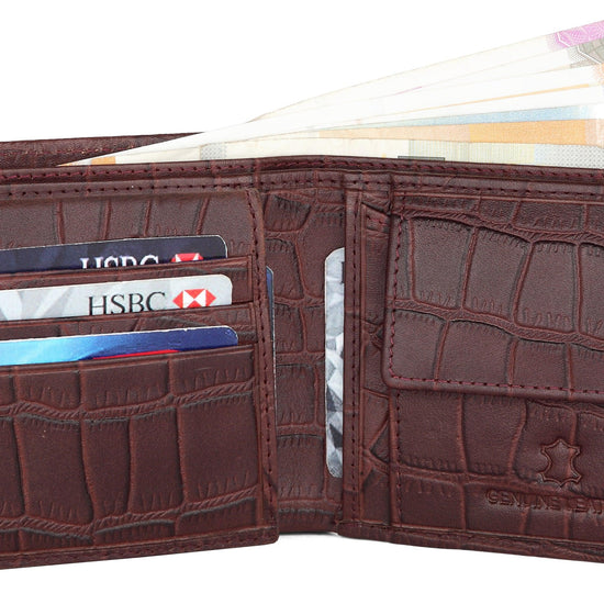 WildHorn® RFID Protected Custom Engraved Personalized High Quality Mens Leather Wallet for Gifting - WILDHORN