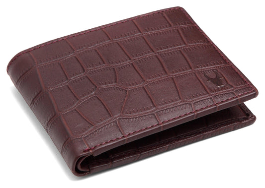 WildHorn® RFID Protected Custom Engraved Personalized High Quality Mens Leather Wallet for Gifting - WILDHORN
