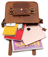 WildHorn Leather Laptop Messenger Bag for Men