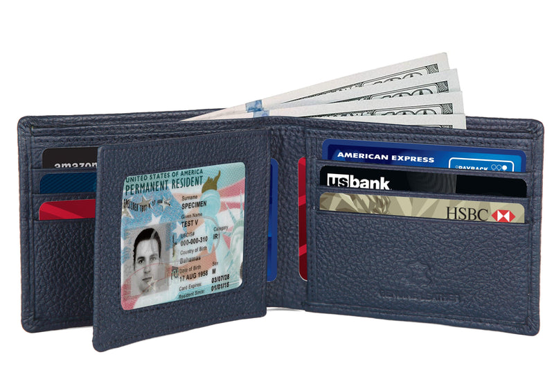 WILDHORN® Premium Top Grain Genuine Leather Wallet for Men