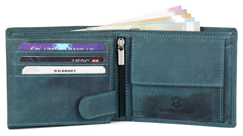 WildHorn India RFID Protected Leather Men's Wallet - WILDHORN