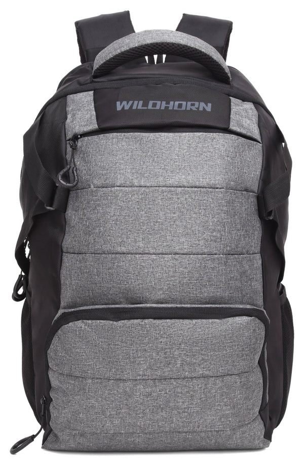 WILDHORN Laptop Backpack for Men, Extra Large 30L Travel Backpack with Multi Zip Compartment, Fits 17 Inch Laptop - WILDHORN