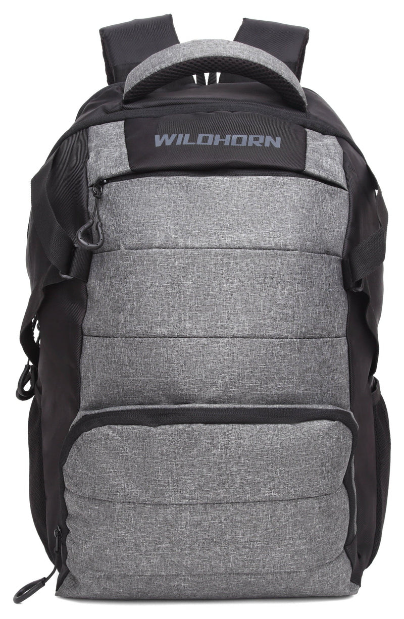WILDHORN Laptop Backpack for Men, Extra Large 30L Travel Backpack with Multi Zip Compartment, Fits 17 Inch Laptop - WILDHORN