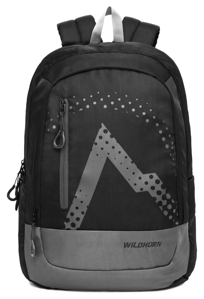 WILDHORN Laptop Backpack for Men, Extra Large 34 L Travel Backpack with Multi Zip Compartment, Business College Bookbags Fit 17 Inch Laptop