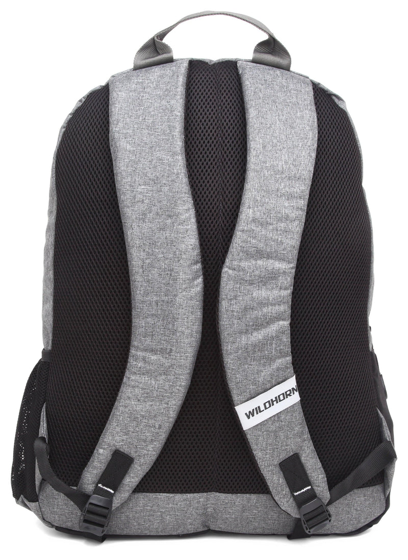WILDHORN Laptop Backpack for Men, Extra Large 38L Travel Backpack with Multi Zip Compartment, Business College Bookbags Fit 17inch Laptop