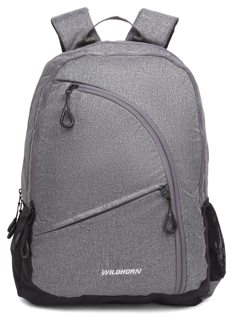 WILDHORN Laptop Backpack for Men, Extra Large 38L Travel Backpack with Multi Zip Compartment, Business College Bookbags Fit 17inch Laptop