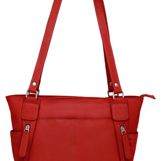 WildHorn® Upper Grain Genuine Leather Ladies Tote bag | Shoulder Bag for Girls & Women. - WILDHORN