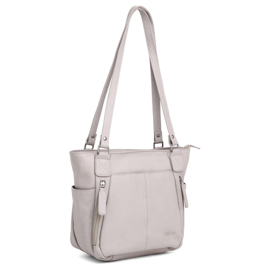 WildHorn® Upper Grain Genuine Leather Ladies Tote bag | Shoulder Bag for Girls & Women. - WILDHORN