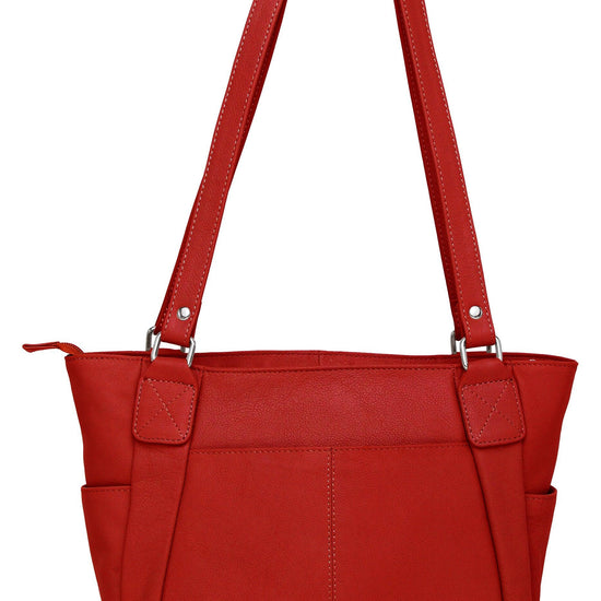WildHorn® Upper Grain Genuine Leather Ladies Tote bag | Shoulder Bag for Girls & Women. - WILDHORN
