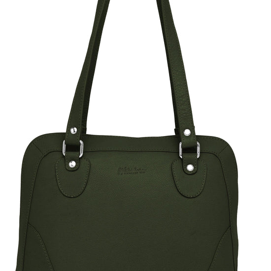 WildHorn® Upper Grain Genuine Leather  Shoulder Bag for Girls & Women. - WILDHORN