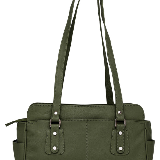WildHorn® Upper Grain Genuine Leather Shoulder Bag for Girls & Women. - WILDHORN
