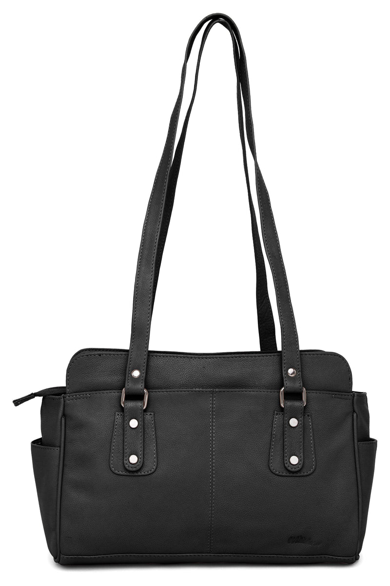 WildHorn® Upper Grain Genuine Leather Shoulder Bag for Girls & Women. - WILDHORN