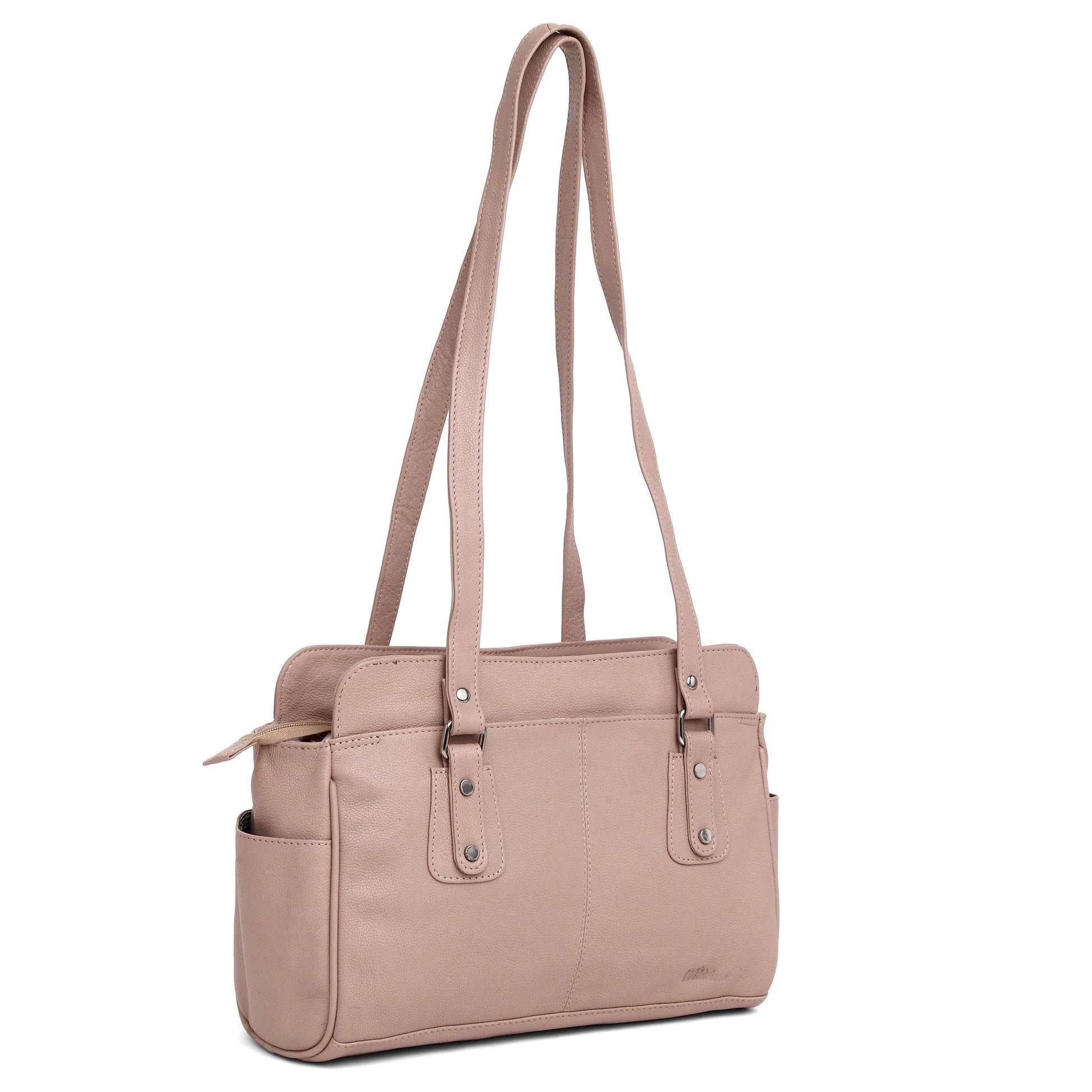 WildHorn® Upper Grain Genuine Leather Shoulder Bag for Girls & Women. - WILDHORN