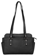 WildHorn® Upper Grain Genuine Leather Shoulder Bag for Girls & Women. - WILDHORN