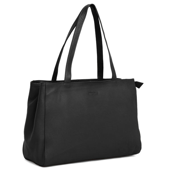 WildHorn® Upper Grain Genuine Leather Ladies Shoulder Bag| Shopping Bag for Girls & Women. - WILDHORN
