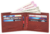 WILDHORN Top Grain Leather Wallet for Men I | Ultra Strong Stitching | Easy Access External Pocket | Handcrafted I RFID Blocking | 6 Card Slot | 2 Cash Compartments