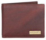 WildHorn® RFID Protected Genuine High Quality Leather Wallet for Men - WILDHORN