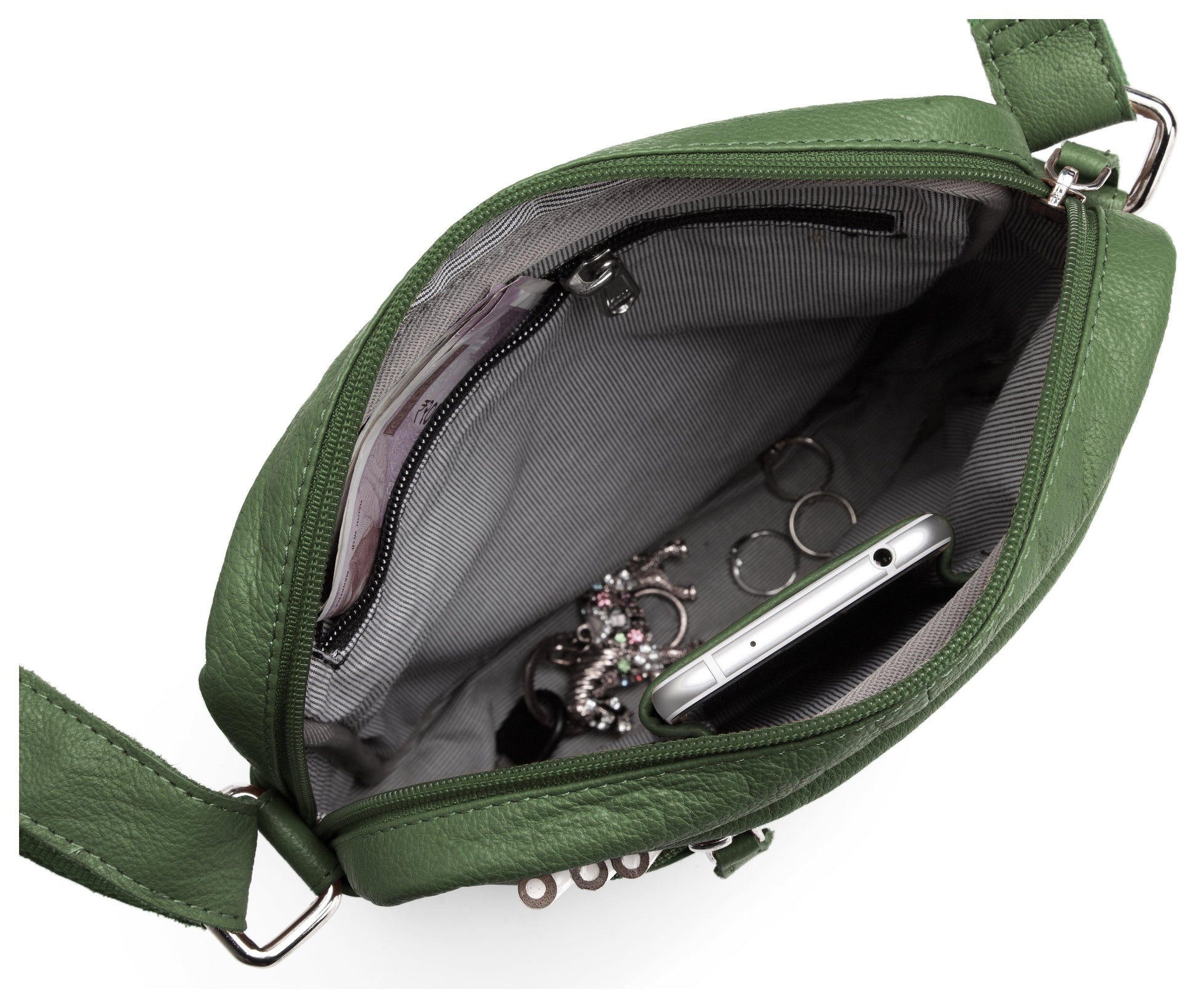 WILDHORN® Genuine Leather Ladies Sling Bag | Crossbody Bag|Shoulder Bag with Adjustable Strap for Girls & Women - WILDHORN