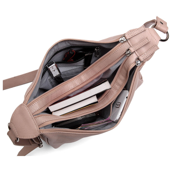 WildHorn® Upper Grain Genuine Leather Shoulder Bag | Cross body Bag With Adjustable Strap for Girls & Women. - WILDHORN