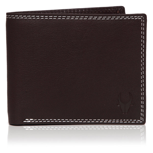 WildHorn® RFID Protected Genuine High Quality Leather Wallet & Belt Combo for Men - WILDHORN