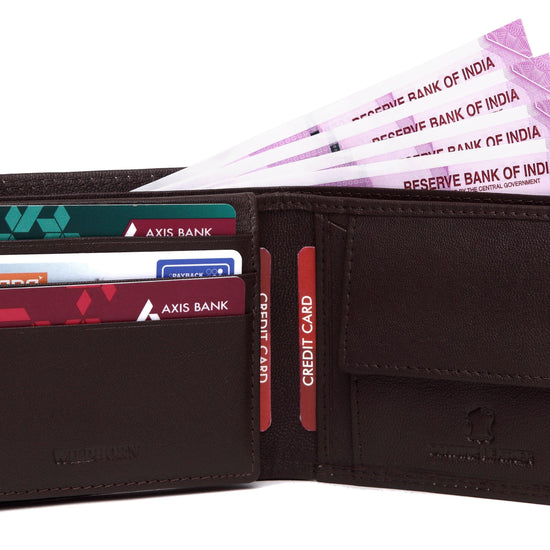 WildHorn® RFID Protected Custom Engraved Personalized High Quality Mens Leather Gift Combo - WILDHORN