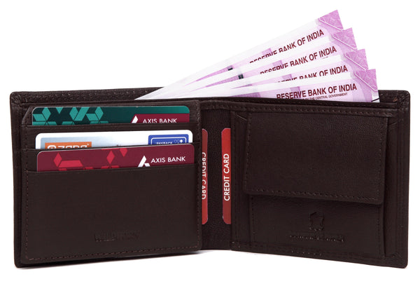 WildHorn® RFID Protected Custom Engraved Personalized High Quality Mens Leather Gift Combo - WILDHORN