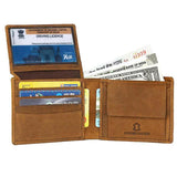WILDHORN® Scorpion Hunter Leather Wallet for Men