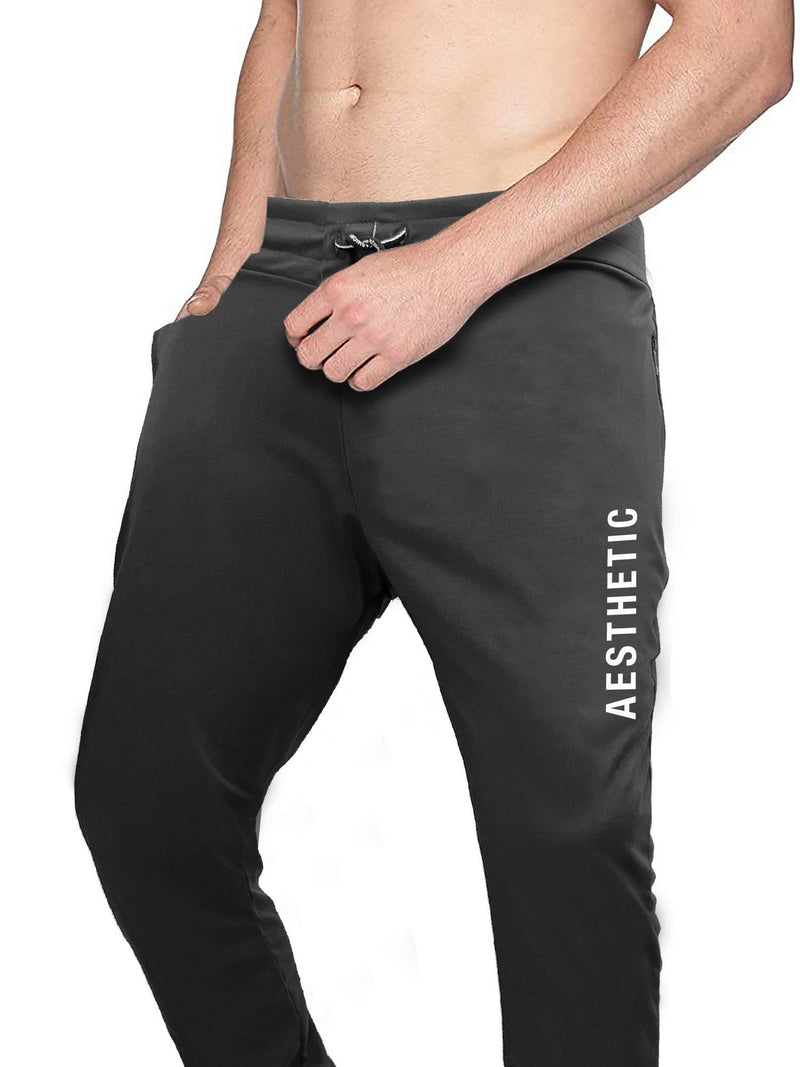 AVOLT Dry-Fit Stretchable Track Pants for Men I Slim Fit Athletic Track Pants | Casual Running Workout Pants with Pockets