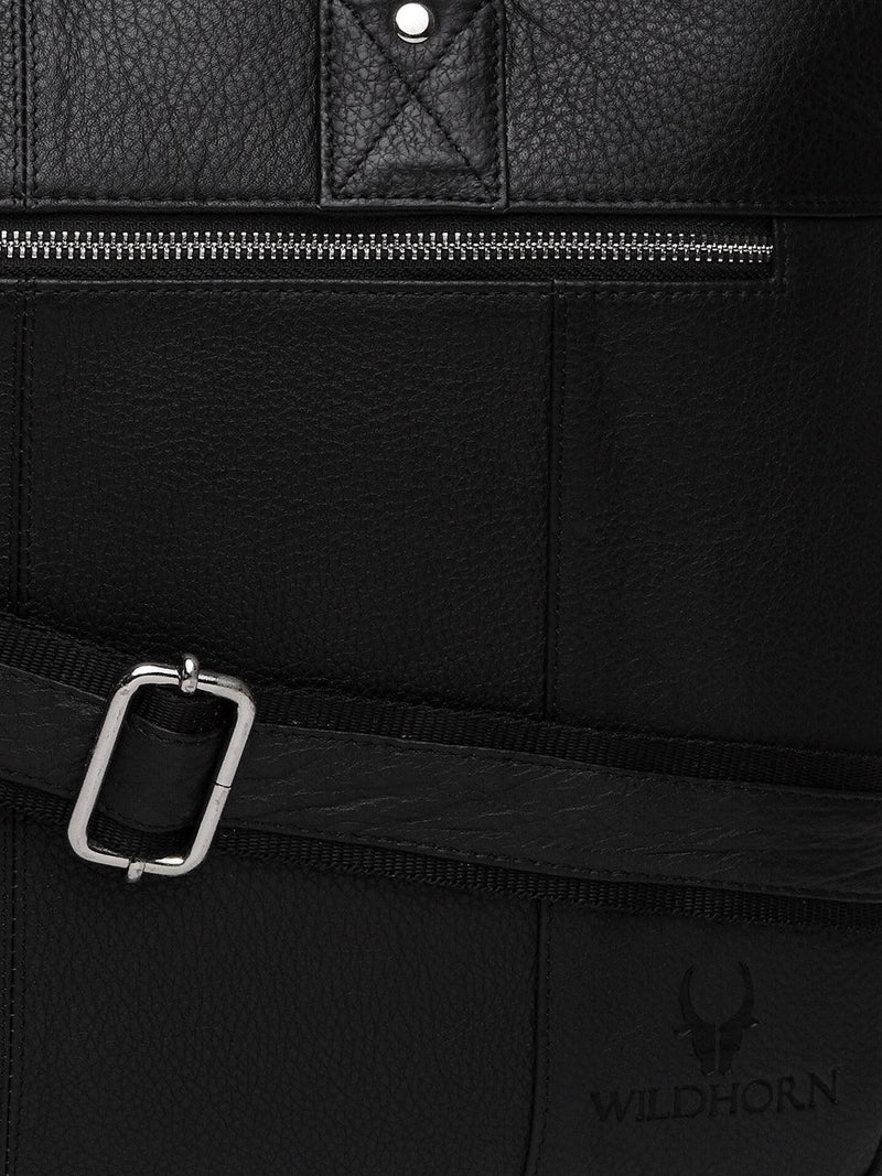 WILDHORN® 100% Genuine Leather Laptop Bag for Men