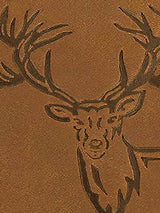 WILDHORN® Antlers Hunter Leather Wallet for Men (TAN)