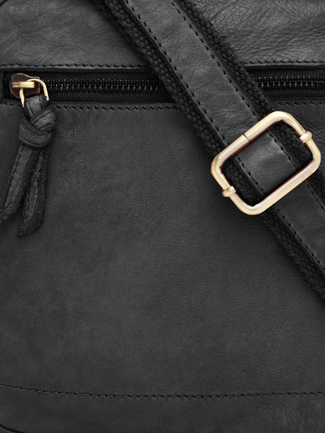 WILDHORN Top Grain Cross-Body Leather Bag For Women I Leather Sling Bag I Handcrafted I Ultra Strong Stitching I- Ideal for Travelling, Parties, Weddings & Gifts - WILDHORN