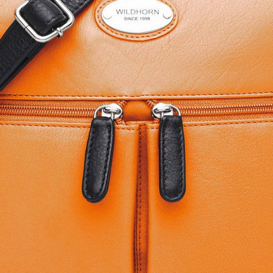 WILDHORN Stylish Cross-Body Leather Bag For Girls & Women I Leather Sling Bag I Handcrafted I Ultra Strong Stitching I- Ideal for Travelling, Parties, Weddings & Gifts - WILDHORN