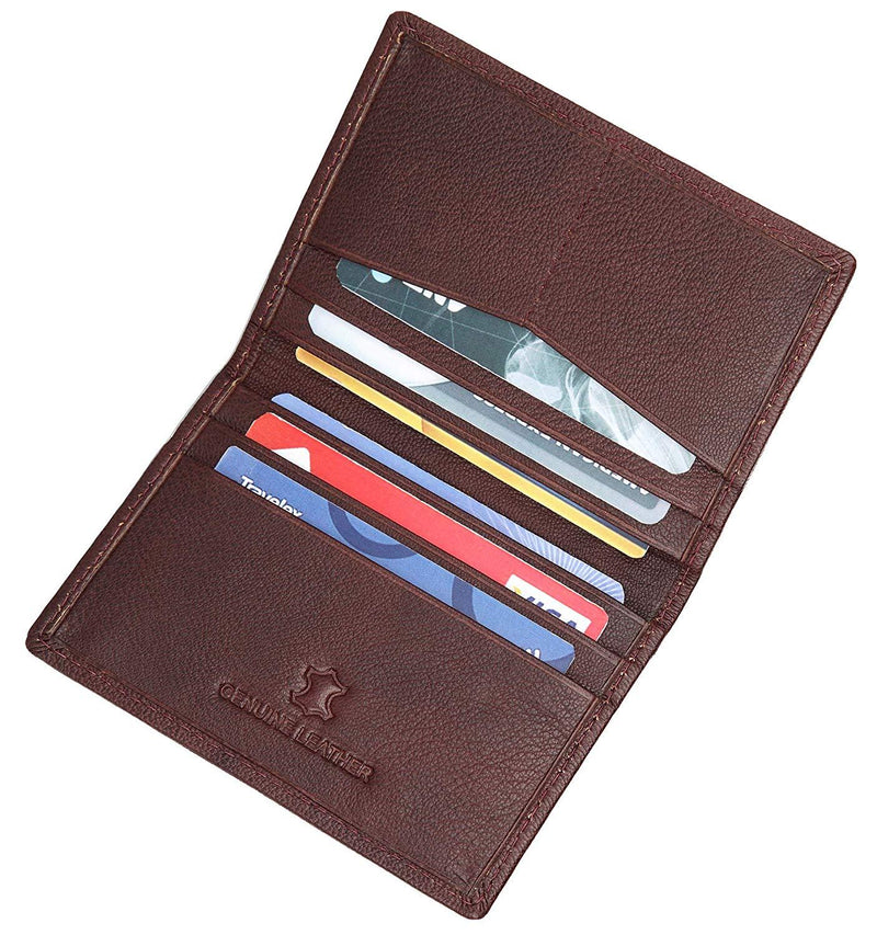Napa Hide Brown Men's Wallet (NPCRD002 MRN) - WILDHORN