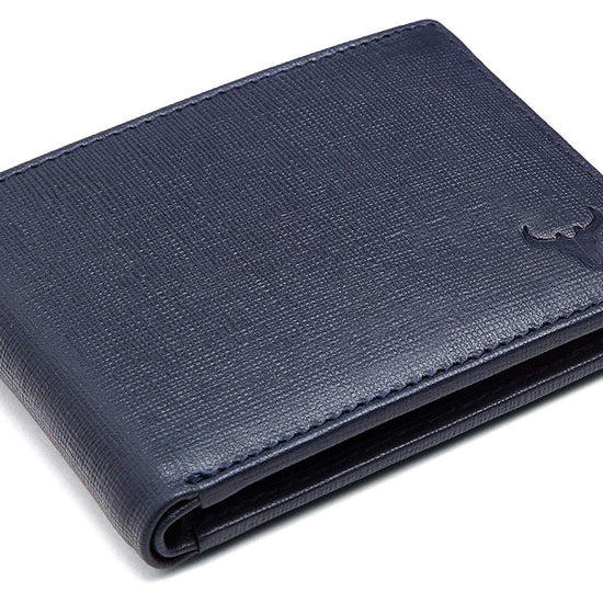 Napa Hide Blue Men's Wallet (NPH002 BLU) - WILDHORN