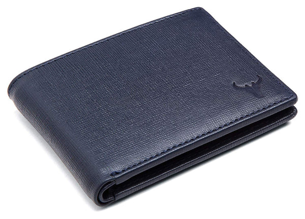 Napa Hide Blue Men's Wallet (NPH002 BLU) - WILDHORN