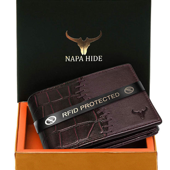 Napa Hide Brown Men's Wallet (NPH004 MRN) - WILDHORN
