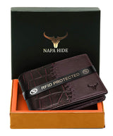 Napa Hide Brown Men's Wallet (NPH004 MRN) - WILDHORN