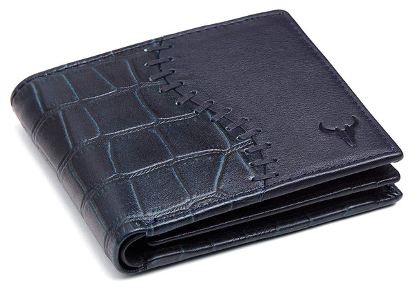 Napa Hide Blue Men's Wallet (NPH005 BLU) - WILDHORN