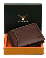 Napa Hide Brown Men's Wallet (NPH007 BRN) - WILDHORN