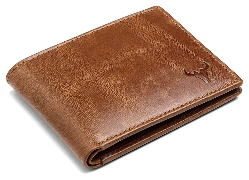 Napa Hide Brown Men's Wallet (NPH012 BRN TN) - WILDHORN