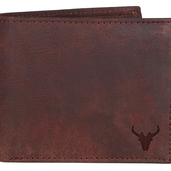 Napa Hide Brown Men's Wallet (NPH013 BRN Crackle) - WILDHORN