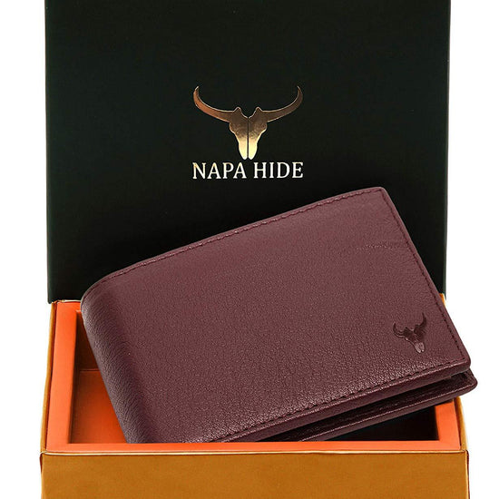 Napa Hide Brown Men's Wallet (NPH013 MRN) - WILDHORN