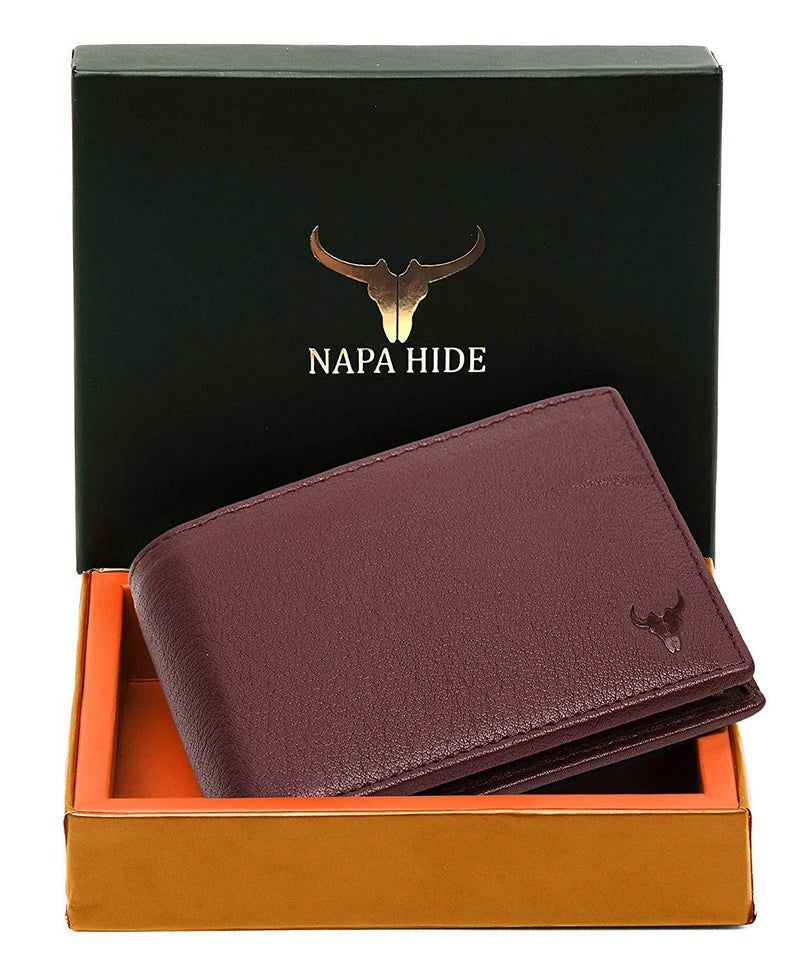 Napa Hide Brown Men's Wallet (NPH013 MRN) - WILDHORN