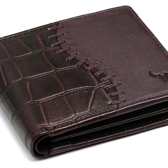 Napa Hide Men's 100% Genuine Leather Wallet & Belt Combo (NPHCOMBO002) - WILDHORN
