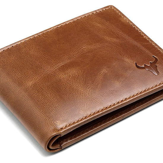 Napa Hide Men's 100% Genuine Leather Wallet & Belt Combo (NPHCOMBO005) - WILDHORN