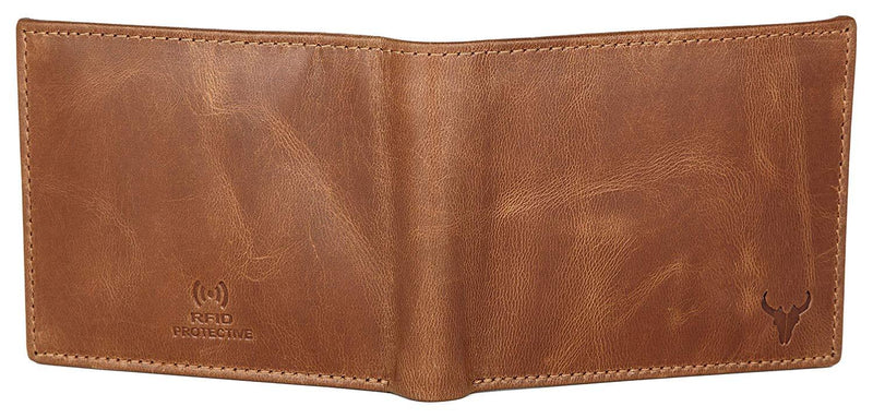 Napa Hide Men's 100% Genuine Leather Wallet & Belt Combo (NPHCOMBO005) - WILDHORN