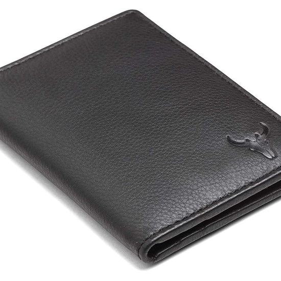 Napa Hide Black Men's Wallet (NPHCRD001 BLK) - WILDHORN