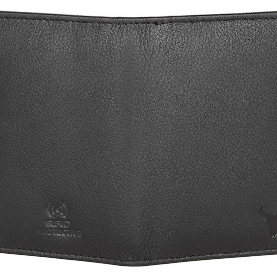 Napa Hide Black Men's Wallet (NPHCRD001 BLK) - WILDHORN