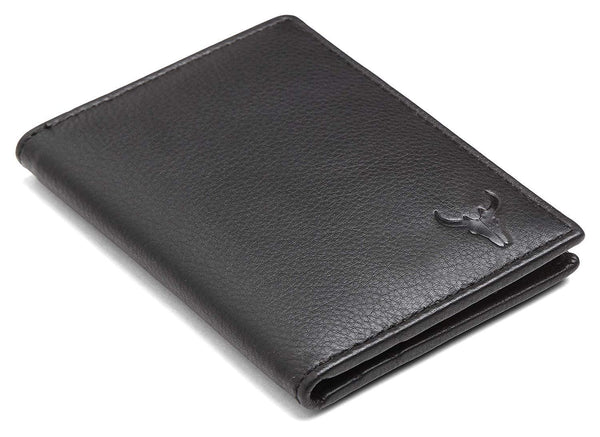 Napa Hide Black Men's Wallet (NPHCRD001 BLK) - WILDHORN